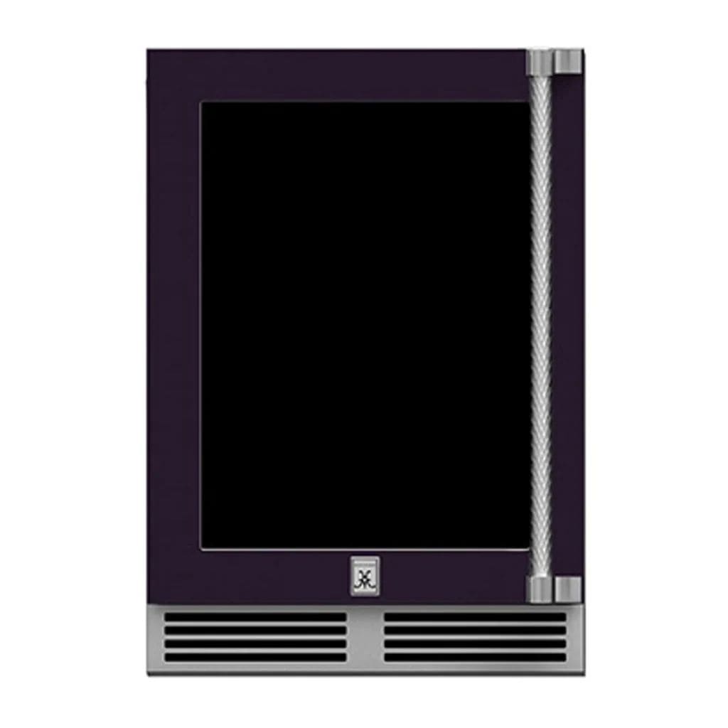 Hestan 24" Undercounter Refrigerator (Glass Door) - GRGR Series GRGL24-PP Luxury Appliances Direct