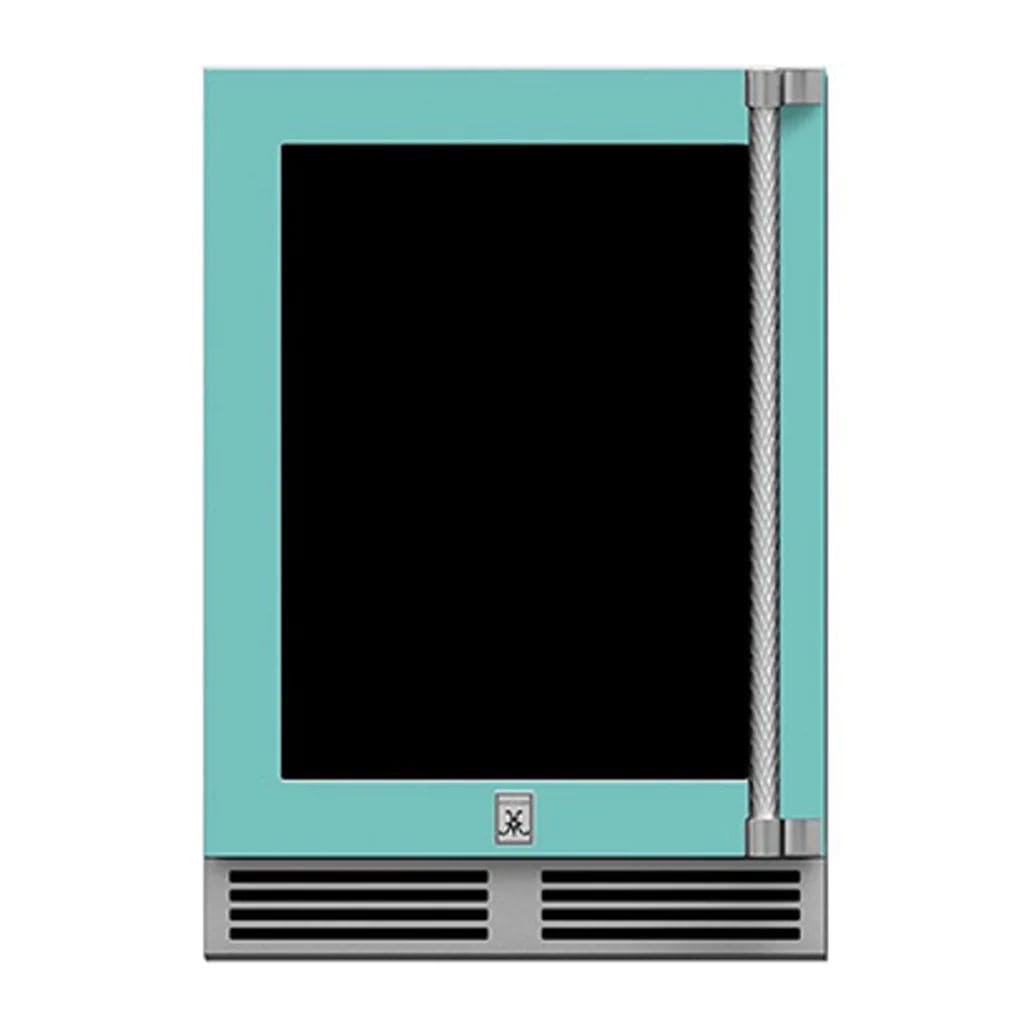 Hestan 24" Undercounter Refrigerator (Glass Door) - GRGR Series GRGL24-TQ Luxury Appliances Direct