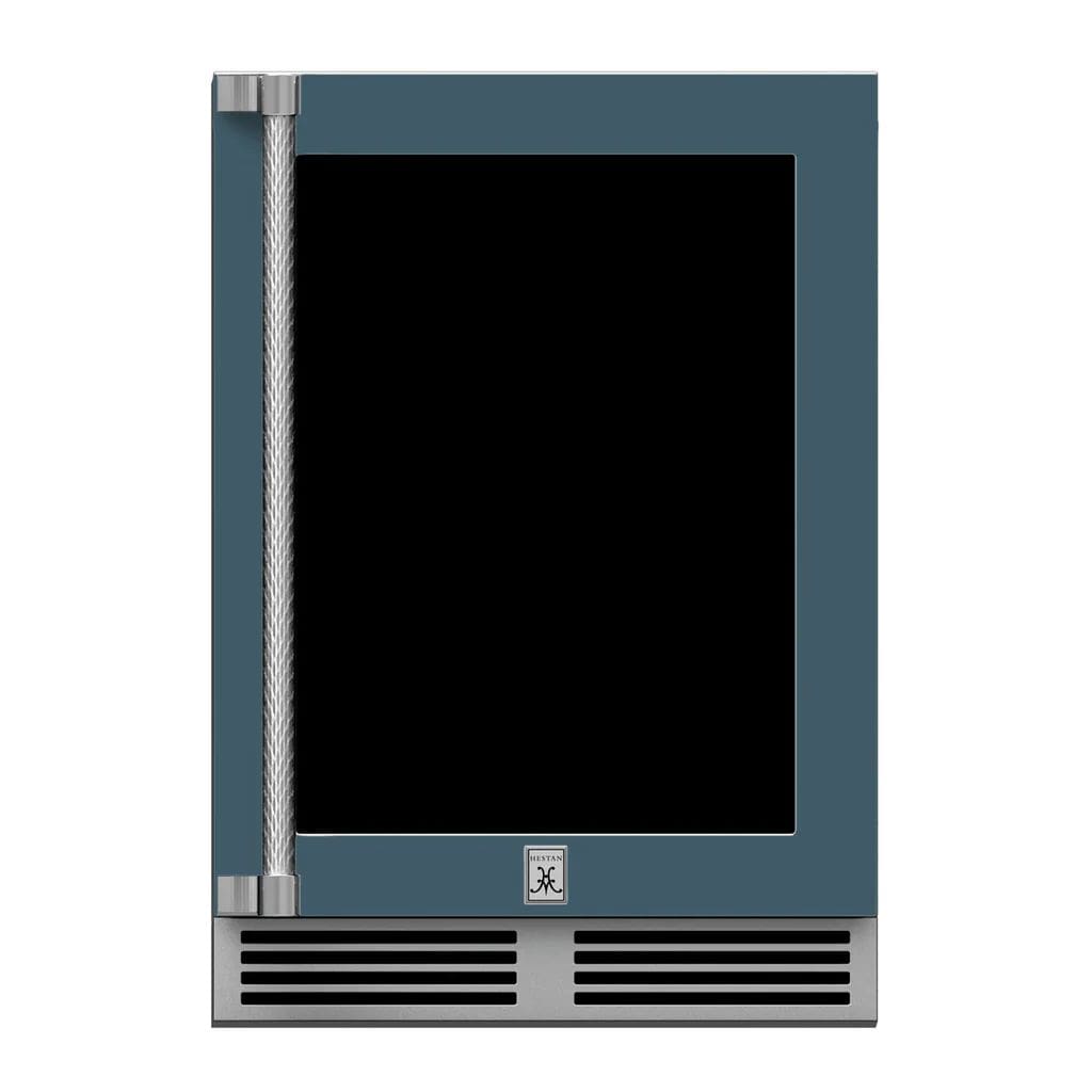 Hestan 24" Undercounter Refrigerator (Glass Door) - GRGR Series GRGR24-GG Luxury Appliances Direct