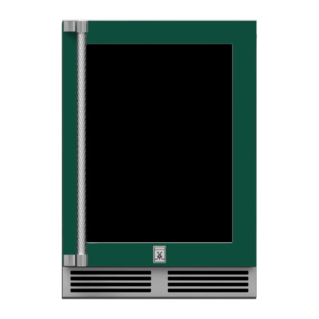 Hestan 24" Undercounter Refrigerator (Glass Door) - GRGR Series GRGR24-GR Luxury Appliances Direct