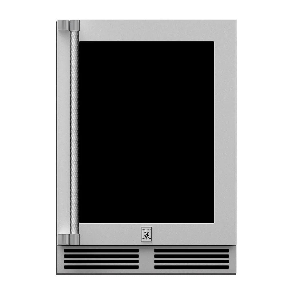Hestan 24" Undercounter Refrigerator (Glass Door) - GRGR Series GRGR24 Luxury Appliances Direct