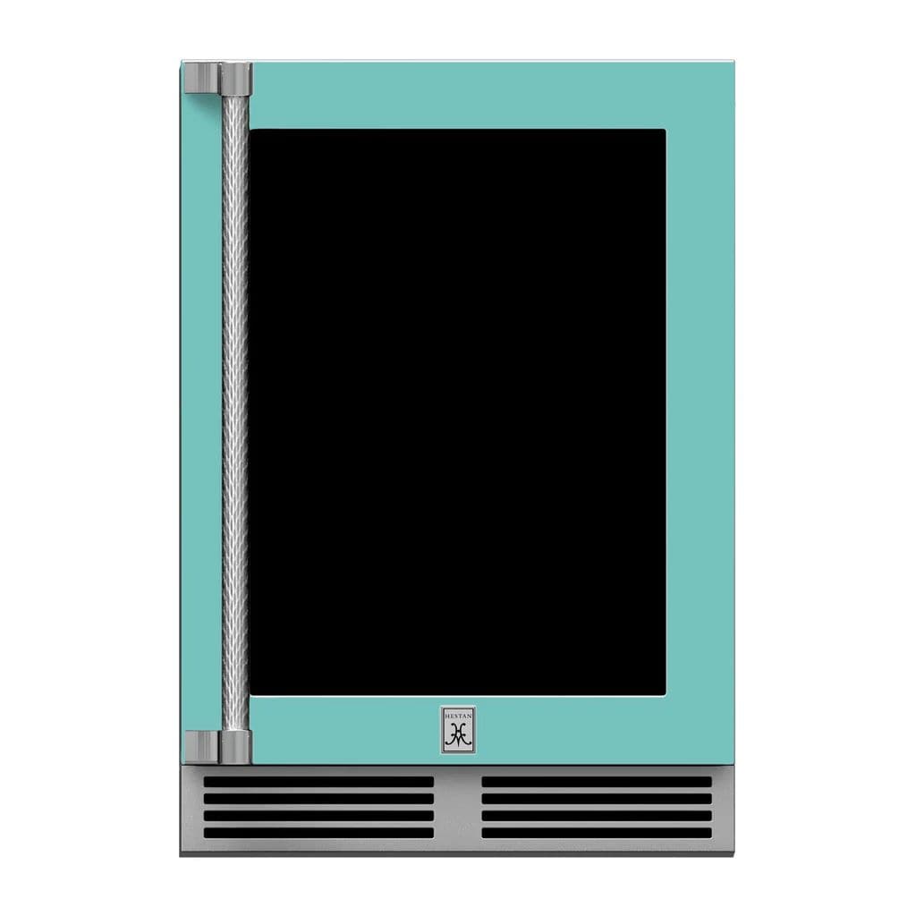 Hestan 24" Undercounter Refrigerator (Glass Door) - GRGR Series GRGR24-TQ Luxury Appliances Direct