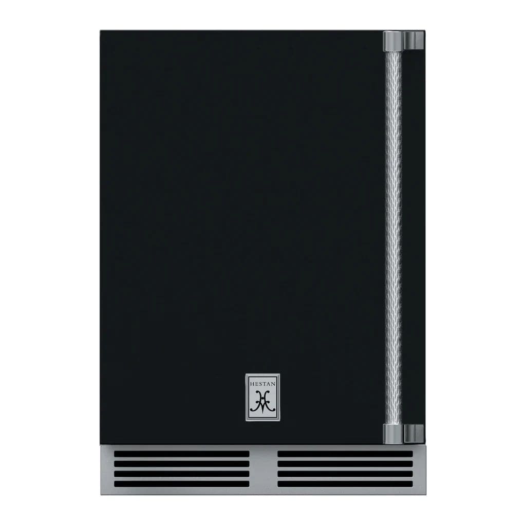 Hestan 24" Undercounter Refrigerator (Solid Door) - GRSR Series GRSL24-BK Luxury Appliances Direct