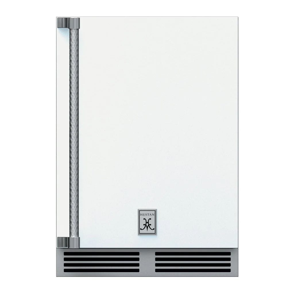 Hestan 24" Undercounter Refrigerator (Solid Door) - GRSR Series GRSR24-WH Luxury Appliances Direct