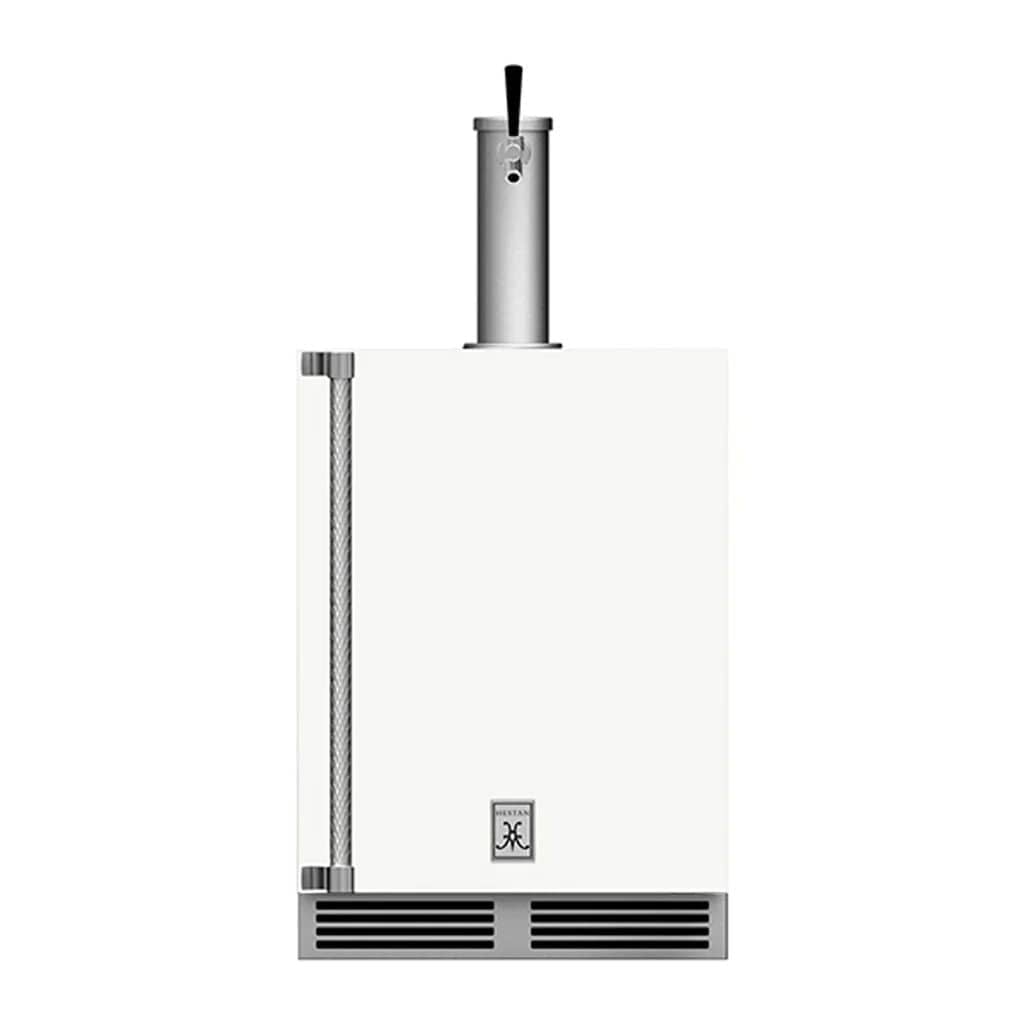 Hestan 24" Undercounter Single Faucet Beer Dispenser - GFDS Series GFDSR241-WH Luxury Appliances Direct