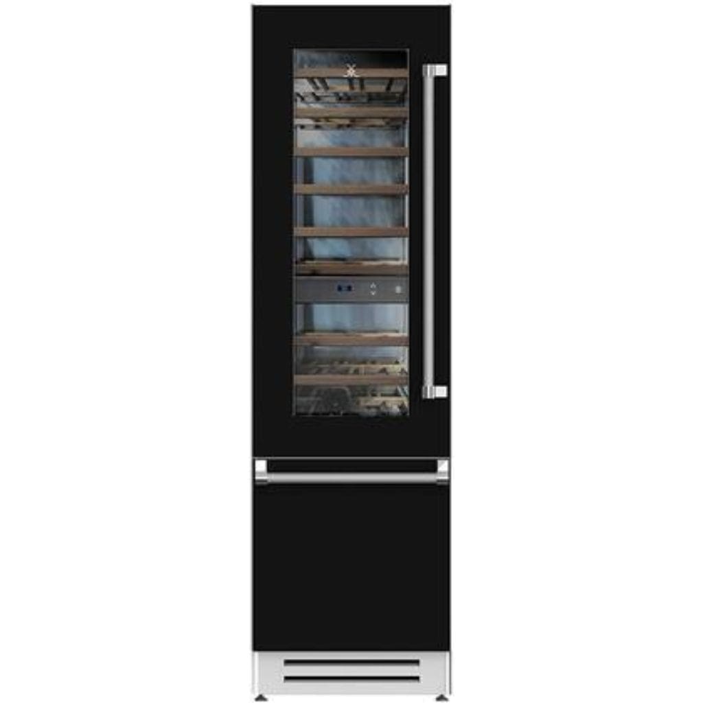 Hestan 24" Wine Refrigerator - KRW Series KRWL24-BK Luxury Appliances Direct