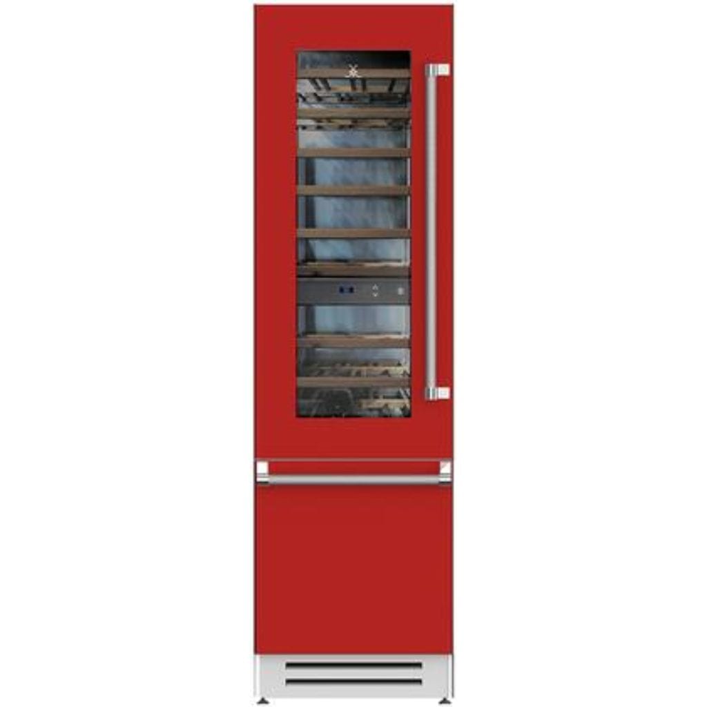 Hestan 24" Wine Refrigerator - KRW Series KRWL24-RD Luxury Appliances Direct