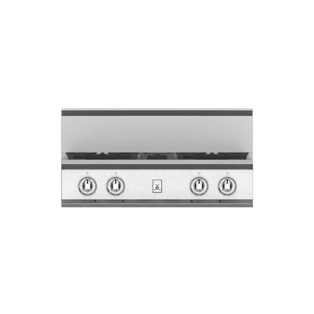 Hestan 30" 4-Burner Rangetop - KRT Series KRT304-NG-WH Luxury Appliances Direct