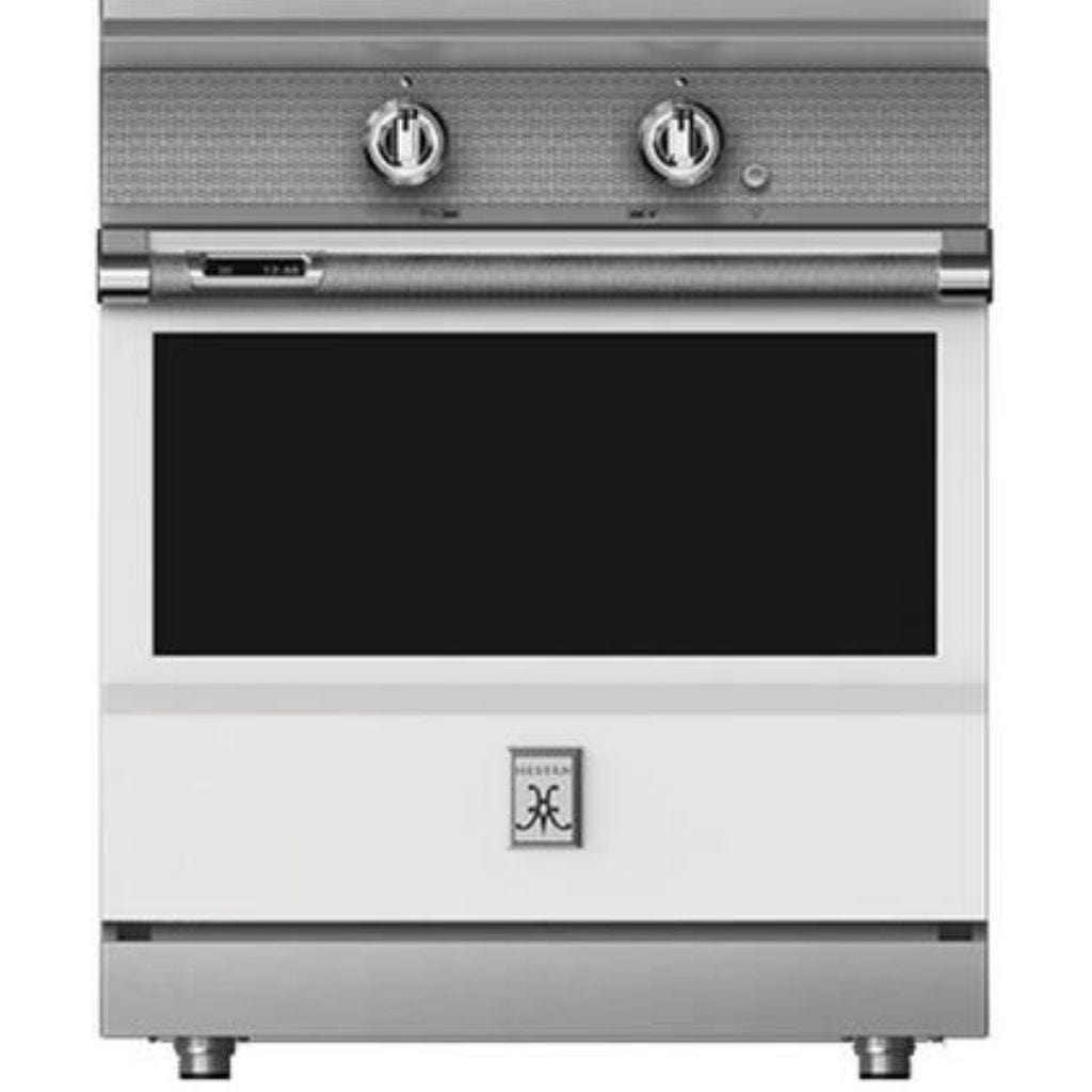 Hestan 30" Freestanding Electric Induction Range with 4 Elements KRI30-BK-WH Luxury Appliances Direct