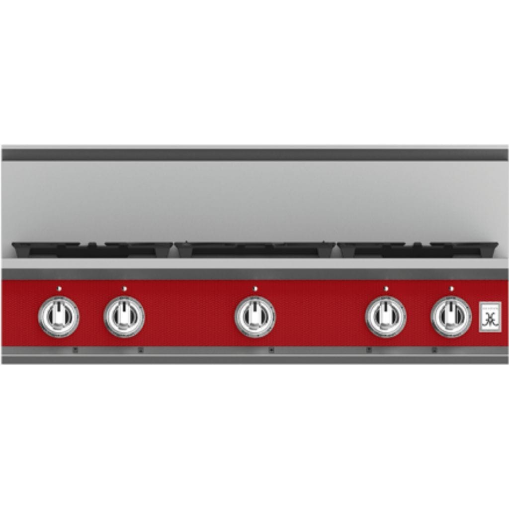 Hestan 36" 5-Burner Gas Rangetop KRTS365-NG-RD Luxury Appliances Direct