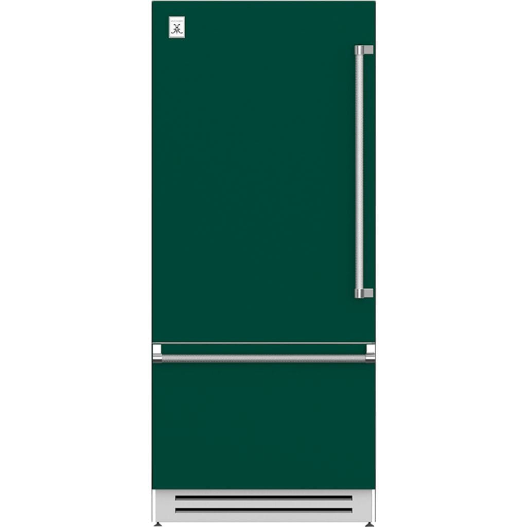 Hestan 36" Bottom Mount, Bottom Compressor Refrigerator - KRB Series Refrigerator KRBL36-GR Luxury Appliances Direct