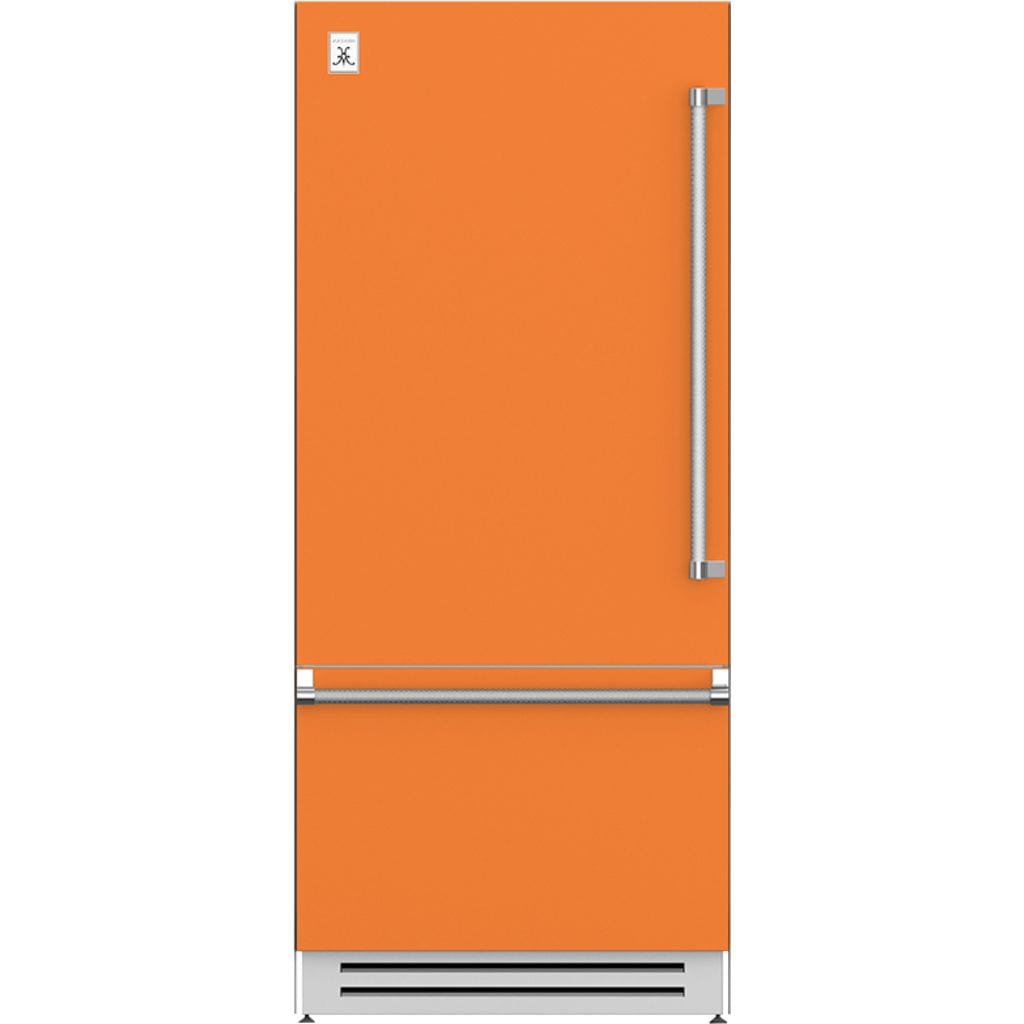 Hestan 36" Bottom Mount, Bottom Compressor Refrigerator - KRB Series Refrigerator KRBL36-OR Luxury Appliances Direct