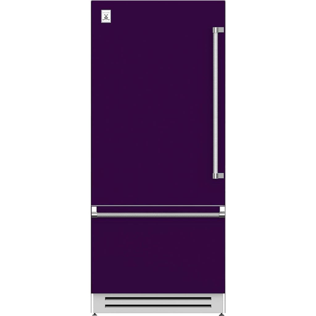 Hestan 36" Bottom Mount, Bottom Compressor Refrigerator - KRB Series Refrigerator KRBL36-PP Luxury Appliances Direct