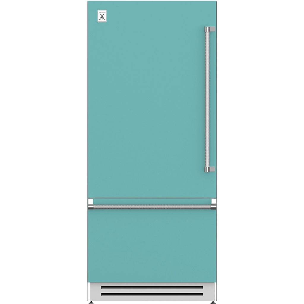 Hestan 36" Bottom Mount, Bottom Compressor Refrigerator - KRB Series Refrigerator KRBL36-TQ Luxury Appliances Direct
