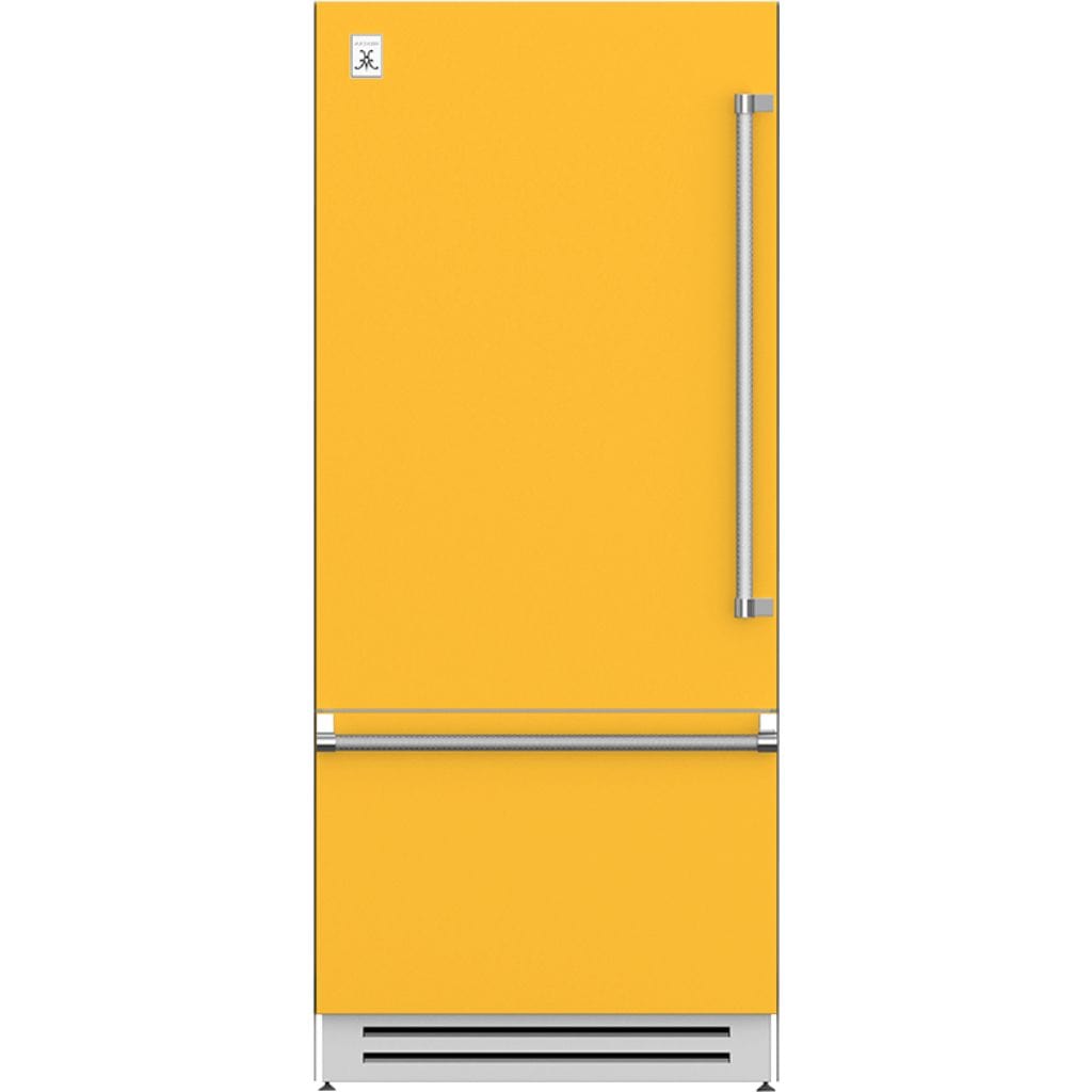 Hestan 36" Bottom Mount, Bottom Compressor Refrigerator - KRB Series Refrigerator KRBL36-YW Luxury Appliances Direct