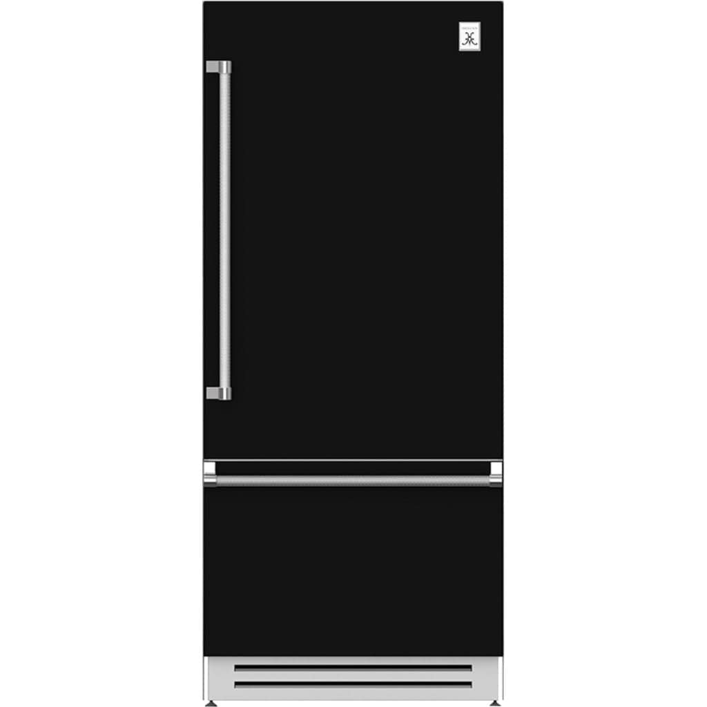 Hestan 36" Bottom Mount, Bottom Compressor Refrigerator - KRB Series Refrigerator KRBR36-BK Luxury Appliances Direct