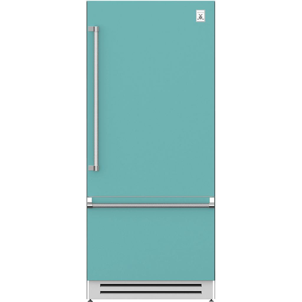 Hestan 36" Bottom Mount, Bottom Compressor Refrigerator - KRB Series Refrigerator KRBR36-TQ Luxury Appliances Direct