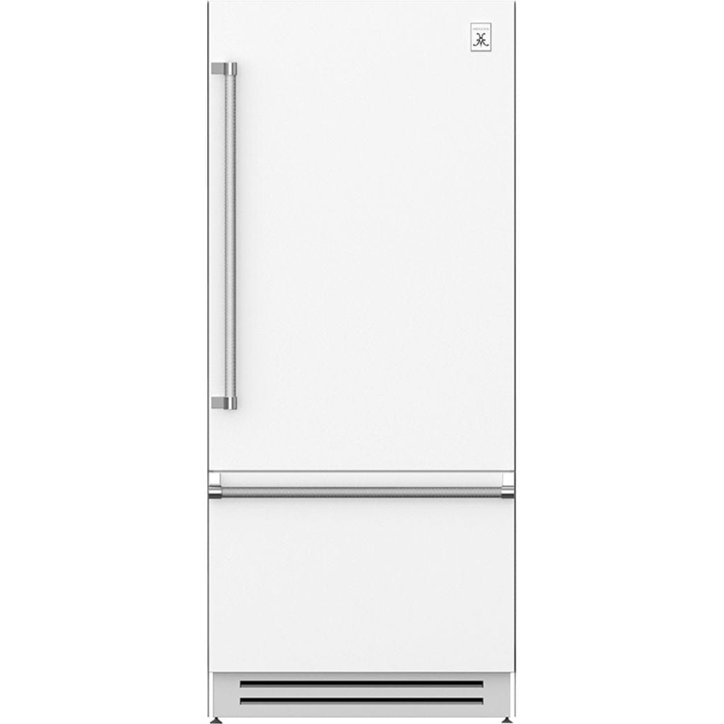 Hestan 36" Bottom Mount, Bottom Compressor Refrigerator - KRB Series Refrigerator KRBR36-WH Luxury Appliances Direct