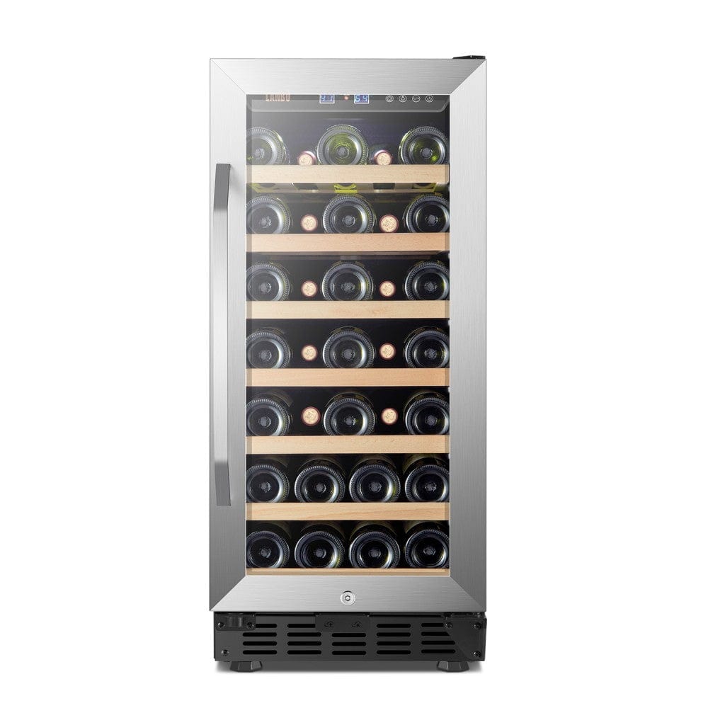 Lanbo 33 Bottle Single Zone Wine Coolers LW33S Wine Coolers LW33S Luxury Appliances Direct