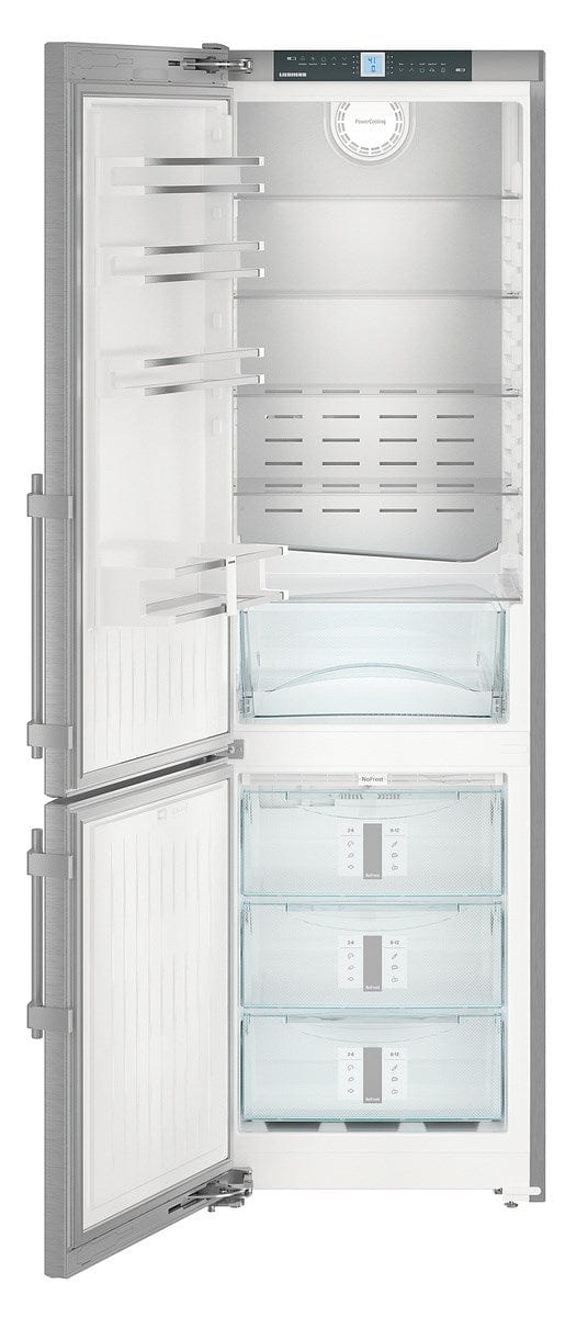 Liebherr 24" Freestanding Stainless Steel Double Door Fridge-Freezer CS 1321 Refrigerators CS 1321 Luxury Appliances Direct