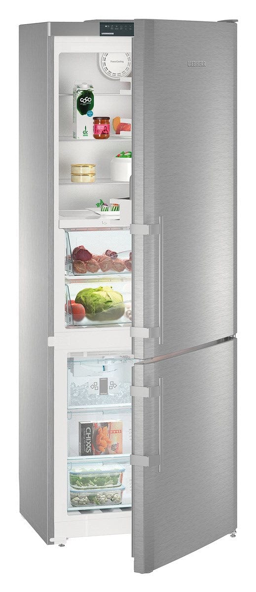 Liebherr 30" Freestanding Right-Double Door Fridge Bottom Mount Freezer CBS 1660 I Luxury Appliances Direct