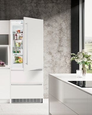 Liebherr 30" Right Hinge Integrated Bottom Freezer HCB 1590G Refrigerators HCB 1590G Luxury Appliances Direct