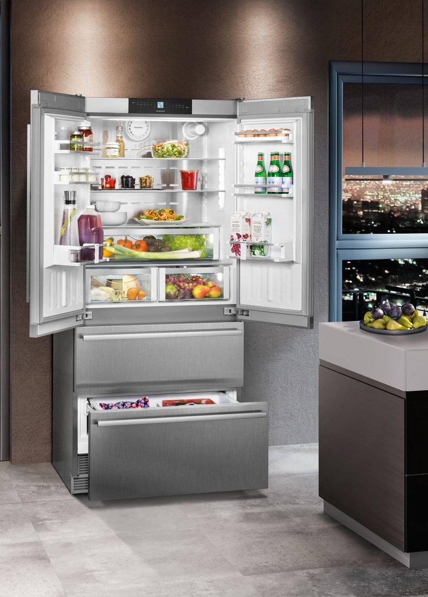 Liebherr 36" CS 2082 4-Door Freestanding NoFrost Fridge-Freezer Refrigerators CS 2082 Luxury Appliances Direct