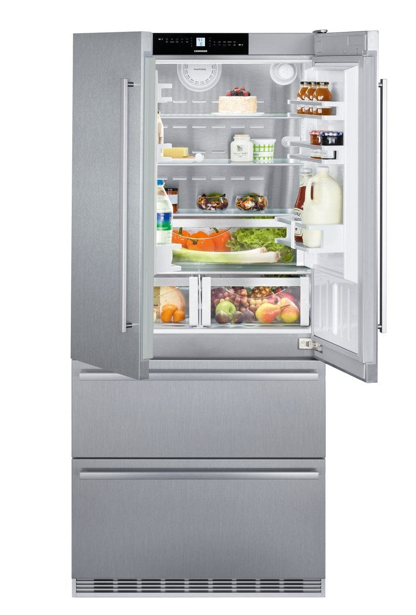 Liebherr 36" CS 2082 4-Door Freestanding NoFrost Fridge-Freezer Refrigerators CS 2082 Luxury Appliances Direct