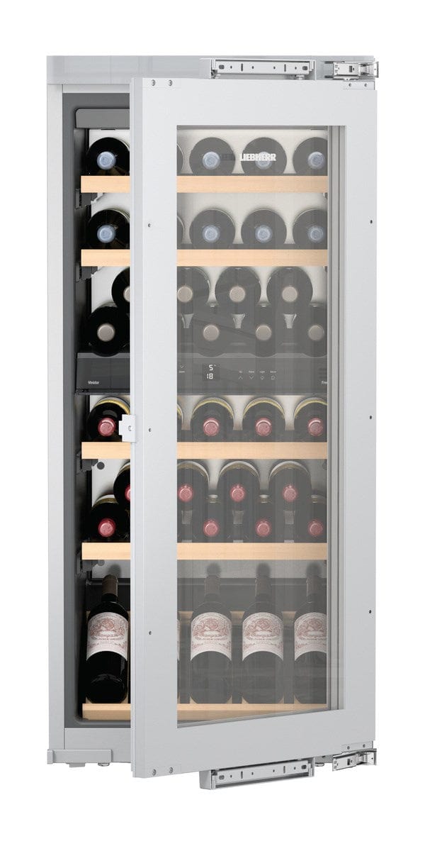 Liebherr HW 4800 24" Built-In Dual Zone Wine Cabinet Wine Coolers HW 4800 Luxury Appliances Direct