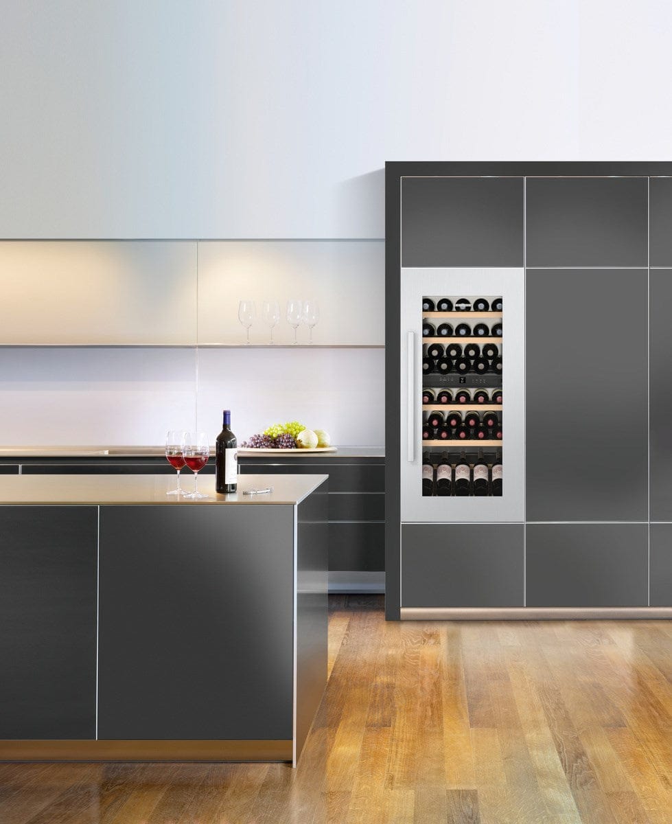 Liebherr HW 4800 24" Built-In Dual Zone Wine Cabinet Wine Coolers HW 4800 Luxury Appliances Direct