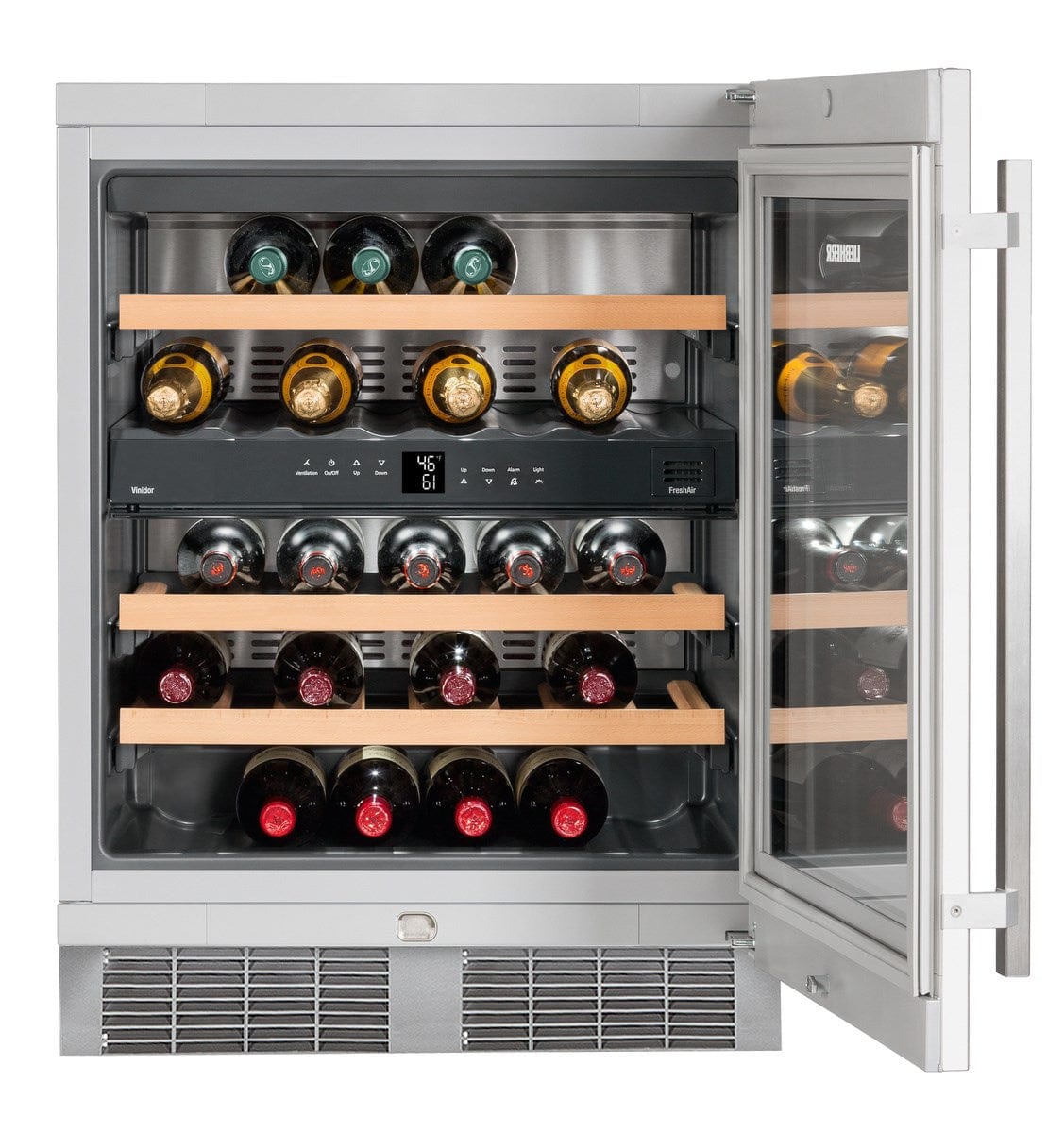 Liebherr WU 3400 24" Under-Counter Dual Zone Wine Cabinet Wine Coolers WU 3400 Luxury Appliances Direct