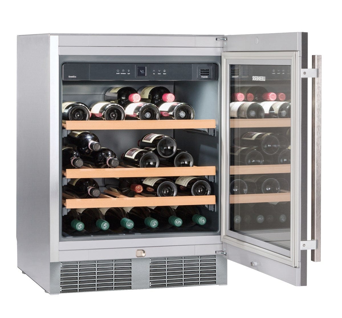 Liebherr WU 4500 24" Built-In Single Zone Wine Cabinet Wine Coolers WU 4500 Luxury Appliances Direct