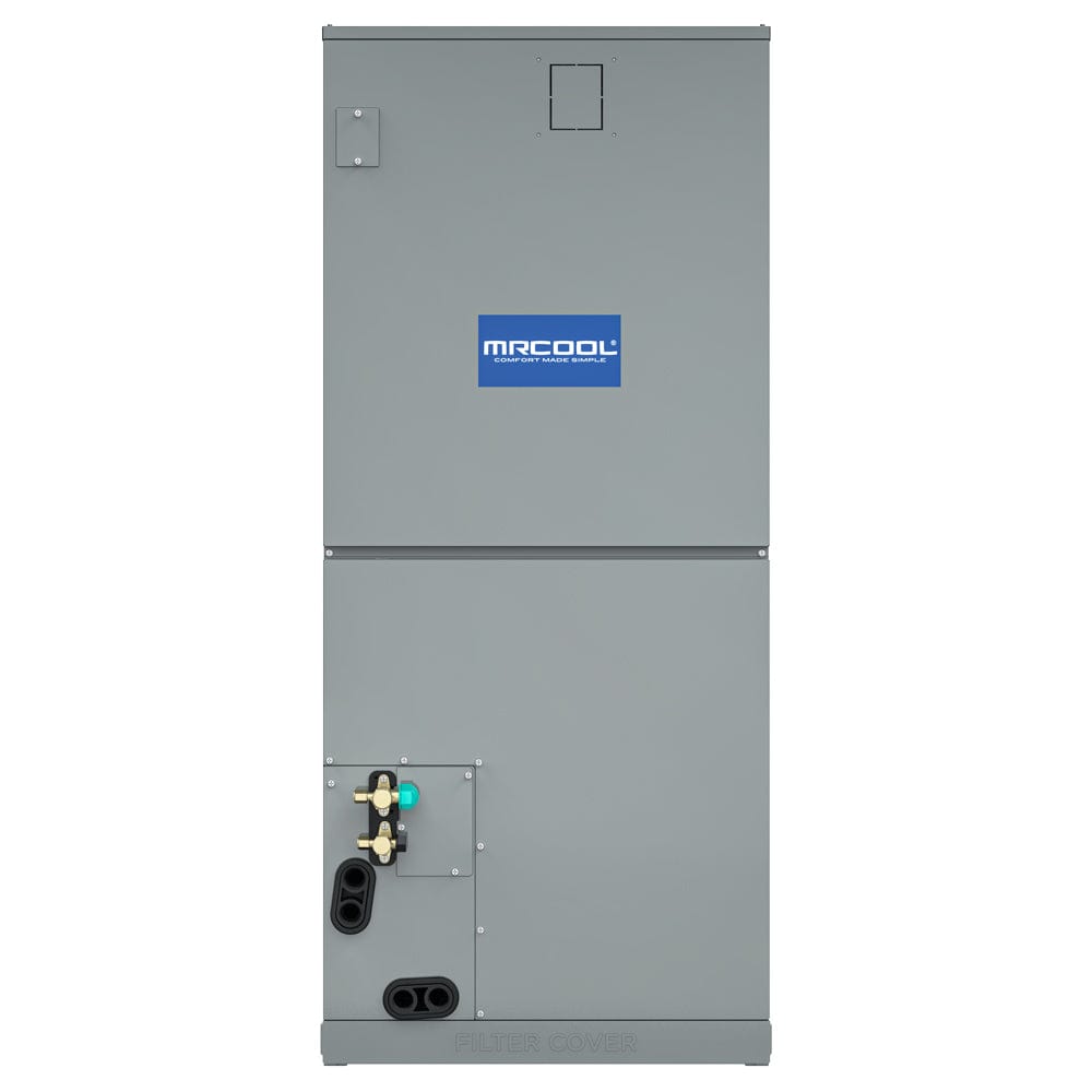 MRCOOL 60K BTU Hyper Heat Central Ducted Air Handler in Stainless Steel Front View