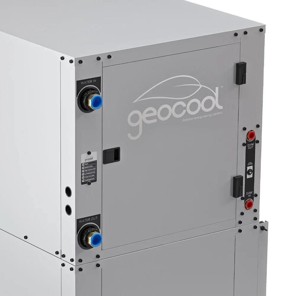 MRCOOL GeoCool 24K BTU, Downflow Two-Stage CuNi Coil Left w/Heater (GCHPD024TGTANDL) Geothermal Heat Pump GCHPD024TGTANDL Luxury Appliances Direct