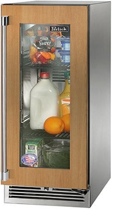 Perlick 15 inch Signature Series Compact Refrigerator HP15RS-4-4 Refrigerators HP15RS-4-4R Luxury Appliances Direct