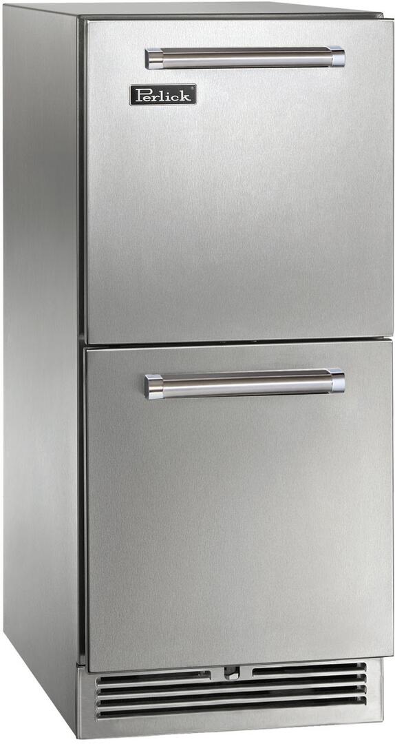 Perlick 15 inch Signature Series Drawer Refrigerator HP15RM-4-5 Refrigerators HP15RM-4-5 Luxury Appliances Direct