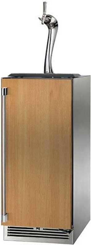 Perlick 15-Inch Signature Series Indoor Beer Dispenser HP15TS-4-2-1A Kegerators HP15TS-4-2R-1A Luxury Appliances Direct