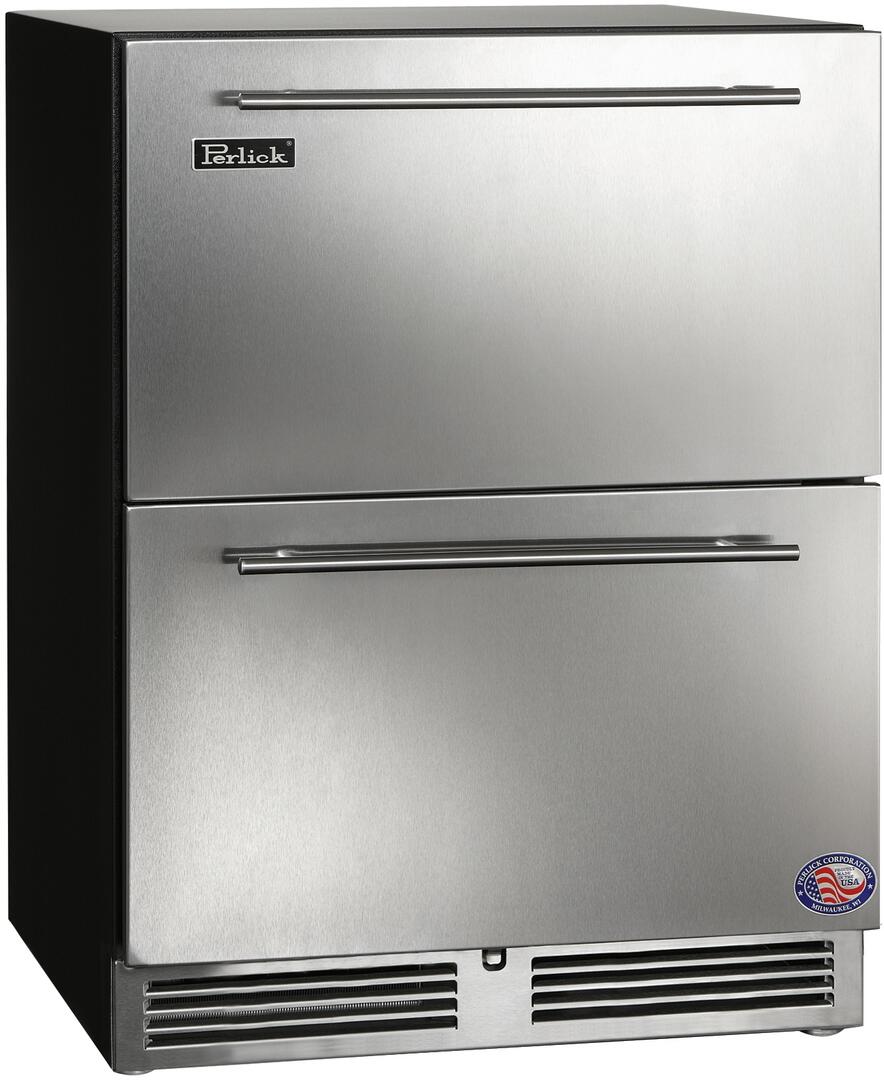 Perlick 24-Inch ADA Compliant Series Compact Freezer HA24FB-4-5DL Refrigerators HA24FB-4-5DL Luxury Appliances Direct