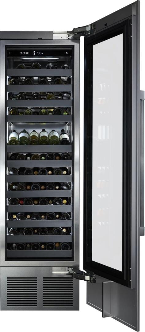 Perlick 24-Inch Built-In Single Zone Wine Cooler with 94 Bottle Capacity, Panel Ready, with Glass Window Opening, Star-K Certification CR24W-1-4 Wine Coolers Luxury Appliances Direct