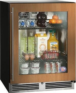 Perlick 24 inch C Series Built-In Compact Refrigerator HC24RB-4-4 Refrigerators HC24RB-4-4R Luxury Appliances Direct