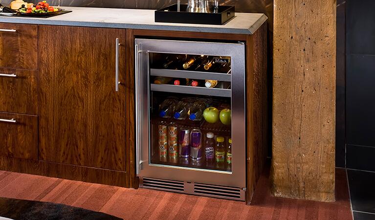 Perlick 24 inch Series 4.8 cu.ft Built-In Beverage Center HA24BB-4-3 Beverage Centers Luxury Appliances Direct