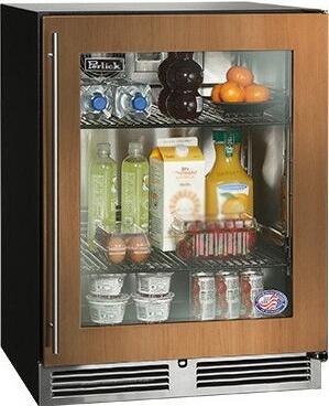 Perlick 24 inch Series 4.8 cu.ft. Compact Refrigerator HA24RB-4-4 Refrigerators HA24RB-4-4R Luxury Appliances Direct