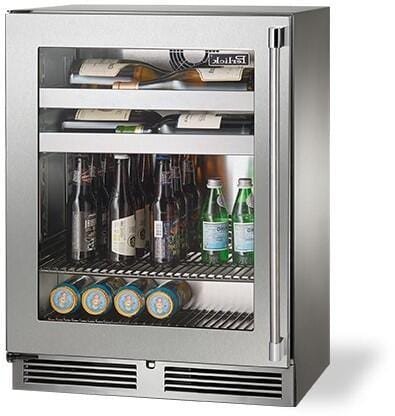 Perlick 24 inch Signature Series 3.1 cu ft  Beverage Center HH24BO-4-3 Beverage Centers HH24BO-4-3L Luxury Appliances Direct