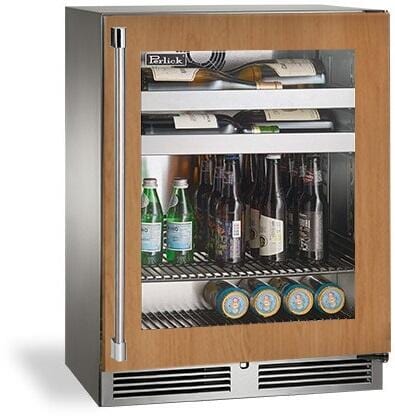 Perlick 24 inch Signature Series 3.1 cu ft  Beverage Center HH24BO-4-4 Beverage Centers HH24BO-4-4R Luxury Appliances Direct