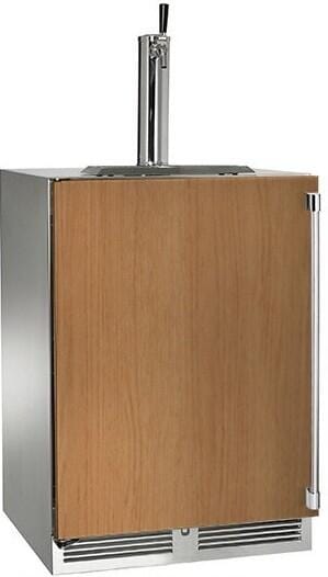 Perlick 24 inch Signature Series 5.2 cu ft Beer Dispenser HP24TM-4-2-1 Kegerators HP24TM-4-2L-1 Luxury Appliances Direct