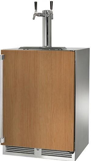 Perlick 24-Inch Signature Series Indoor Beer Dispenser HP24TS-4-2-2 Kegerators HP24TS-4-2R-2 Luxury Appliances Direct