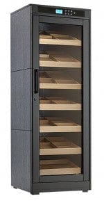 Prestige Import Group 6 Storage Shelf Electric Climate/Humidity Controlled Cabinet (Black Oak) RMGTNLT/CNBS Cigar Humidors RMGTNLT/CNBS Luxury Appliances Direct