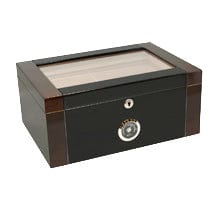 Prestige Import Group 6 Storage Shelf Electric Climate/Humidity Controlled Cabinet (Dark Cherry) RMGTN/CNBS Cigar Humidors RMGTN/CNBS Luxury Appliances Direct