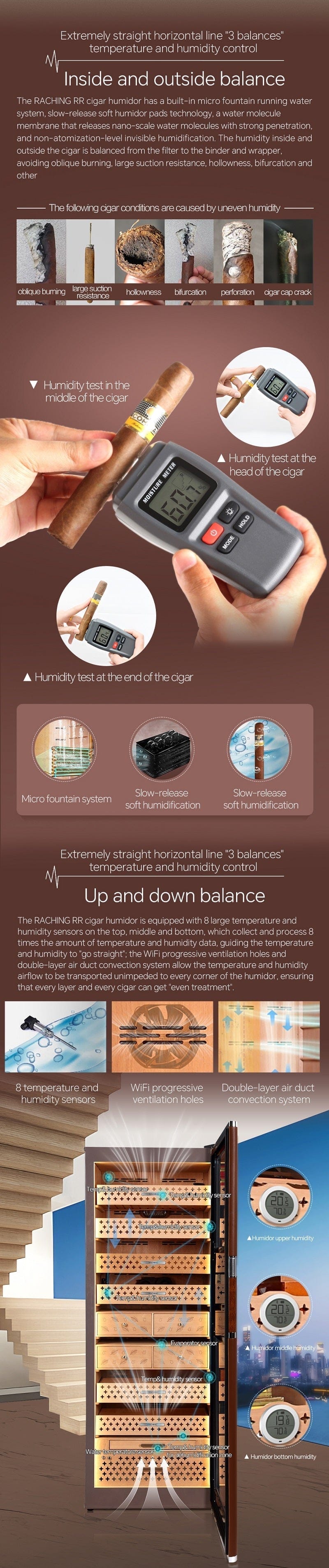 Raching Reserva RR980 Electric Humidor