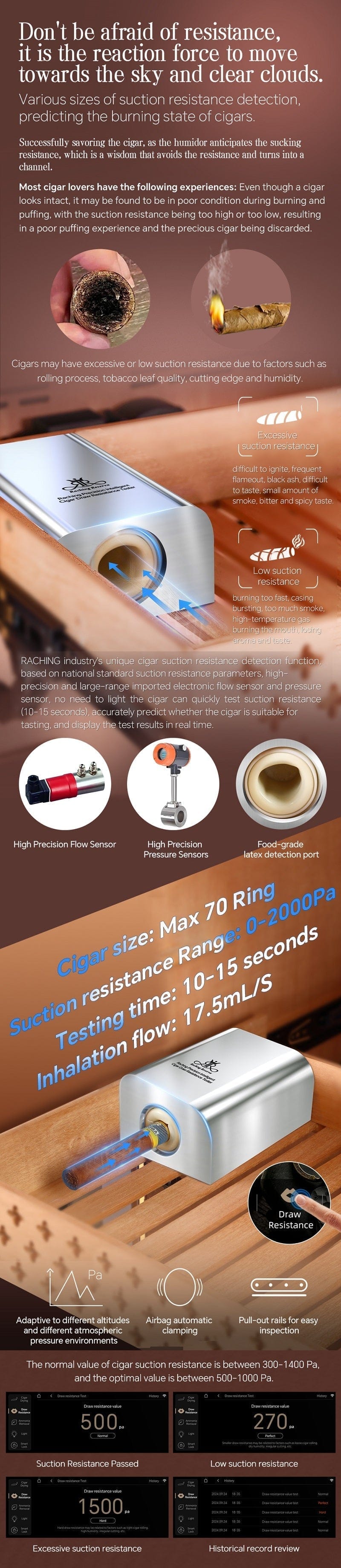 Raching Reserva RR980 Electric Humidor